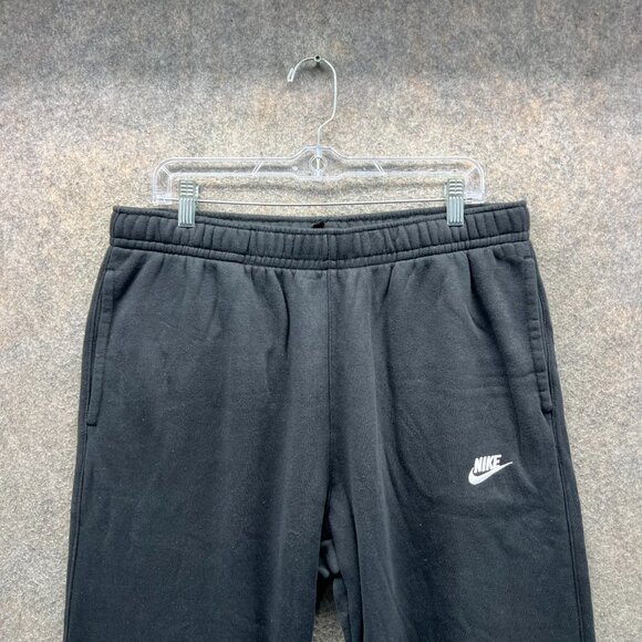 Nike Club Fleece Sweatpants Mens XL Black BV2707-010 Jogger Athletic Tapered - Picture 8 of 11